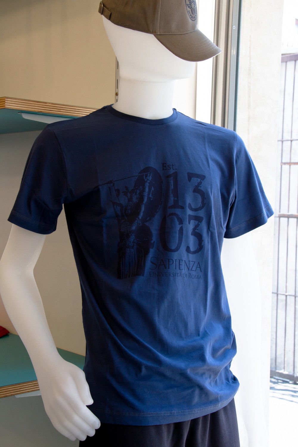 T-Shirt Minerva blu