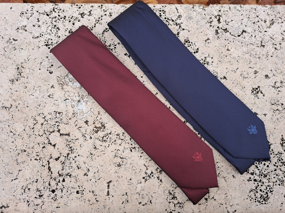 Cravatta seta - 7 pieghe