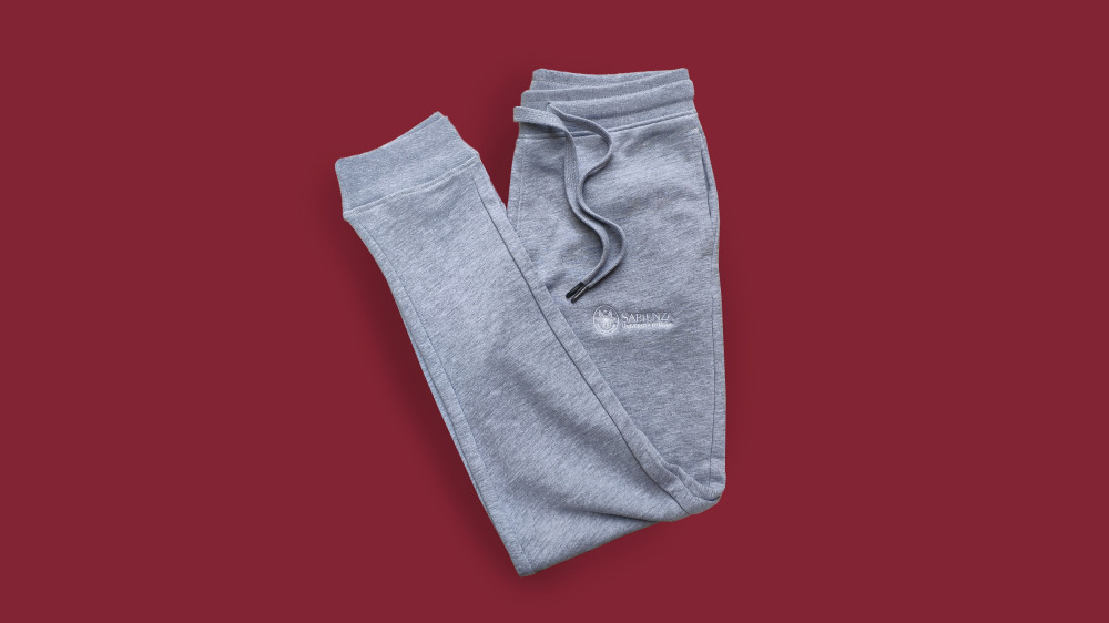 Pantalone felpa unisex - colore grigio
