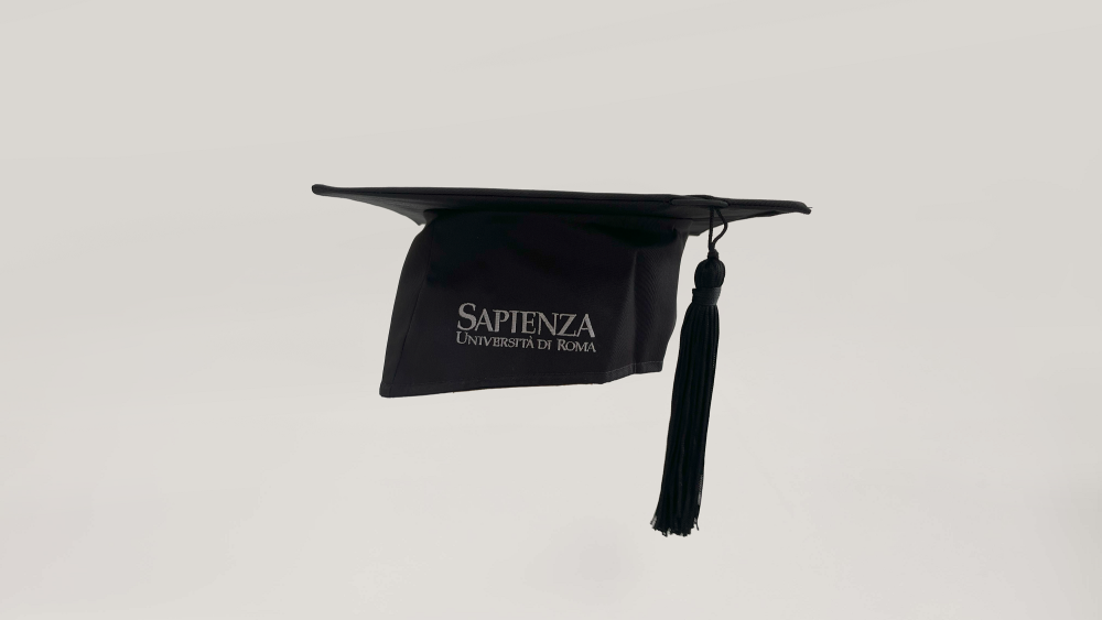 Cappello da laurea - Tocco - Sapienza Merchandising