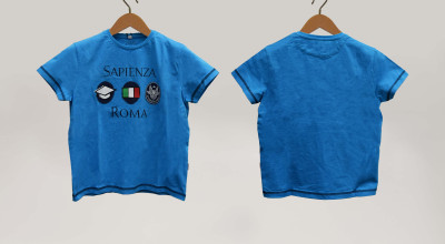 T-Shirt bimbo - azzurro