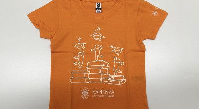 T-shirt bimbo - colore arancione