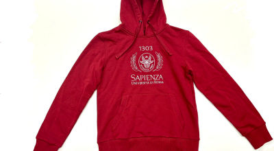 Felpa con cappuccio - rosso